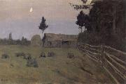 Isaac Levitan Dawn oil painting on canvas